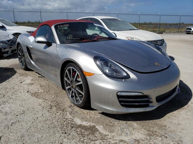 WP0CB2A83DS133059 - 2013 PORSCHE BOXSTER S SILVER photo 1