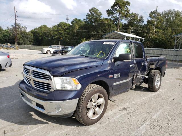 1C6RR6GT5DS647835 - 2013 RAM 1500 SLT BLUE photo 2