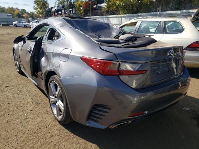 JTHSE5BC9F5000961 - 2015 LEXUS RC 350 GRAY photo 3