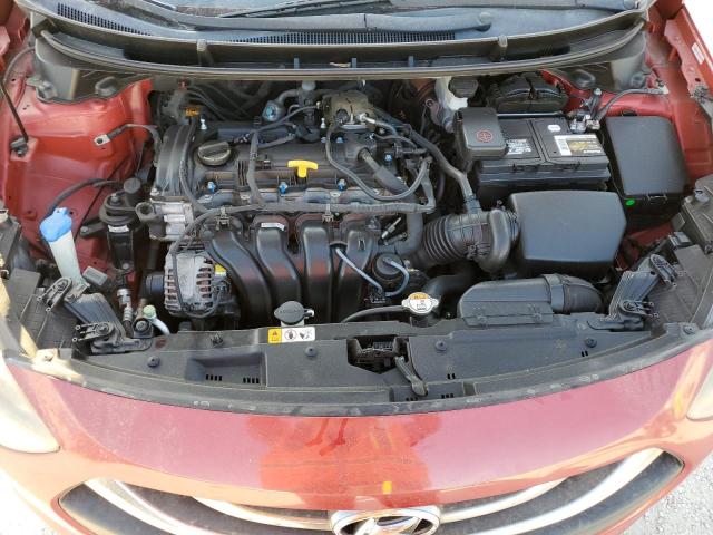 KMHD35LH0EU171303 - 2014 HYUNDAI ELANTRA GT RED photo 7