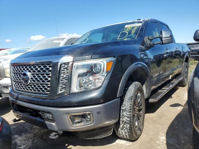 1N6BA1F44HN549654 - 2017 NISSAN TITAN XD S BLACK photo 2