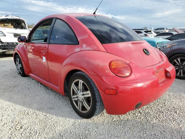 3VWCP21C21M424742 - 2001 VOLKSWAGEN NEW BEETLE 红色 照片 3
