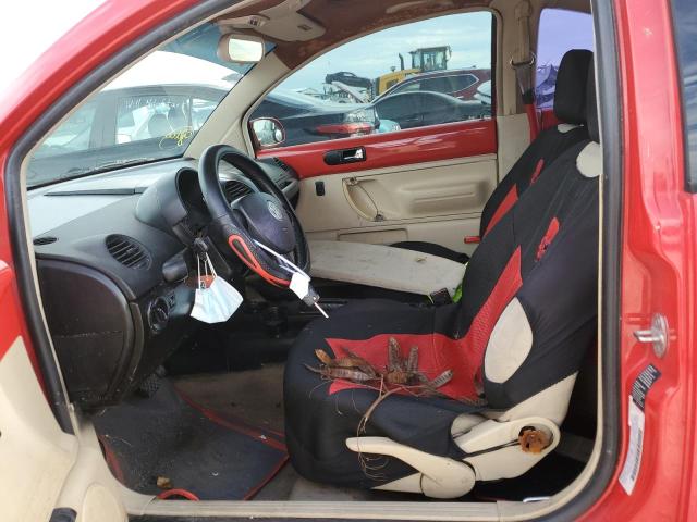 3VWCP21C21M424742 - 2001 VOLKSWAGEN NEW BEETLE 红色 照片 5