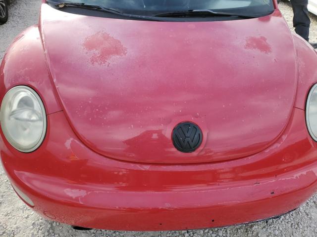 3VWCP21C21M424742 - 2001 VOLKSWAGEN NEW BEETLE 红色 照片 7