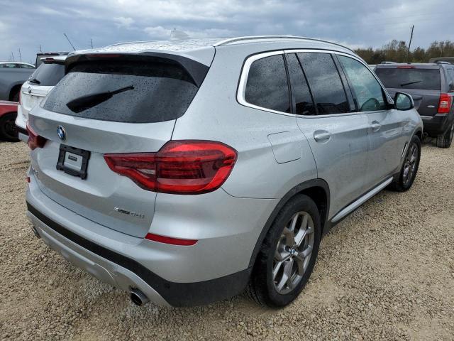 5UXTY3C05LLU71503 - 2020 BMW X3 SDRIVE3 SILVER photo 4