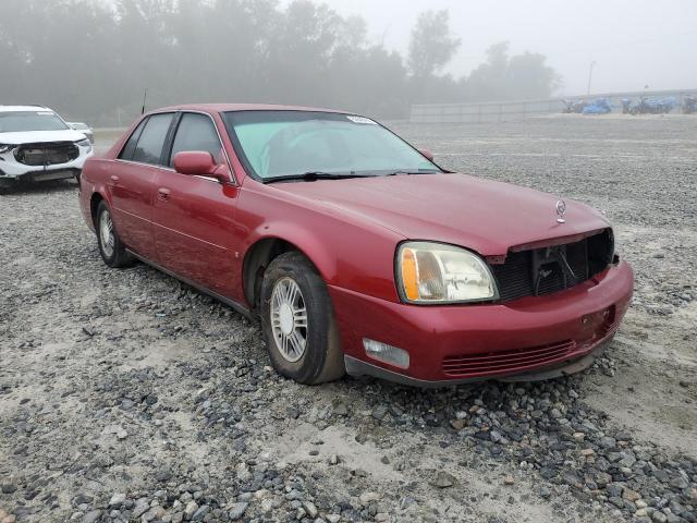 1G6KD54Y83U159830 - 2003 CADILLAC DEVILLE RED photo 1