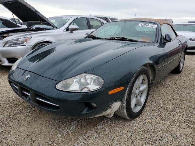 SAJGN2743VC012932 - 1997 JAGUAR XK8 GREEN photo 2