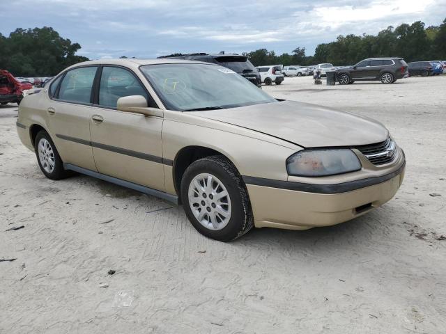 2G1WF52E959298634 - 2005 CHEVROLET IMPALA TAN photo 4