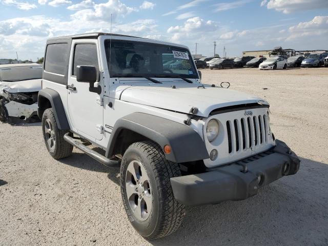 1C4AJWAG1EL187738 - 2014 JEEP WRANGLER S 白色 照片 1