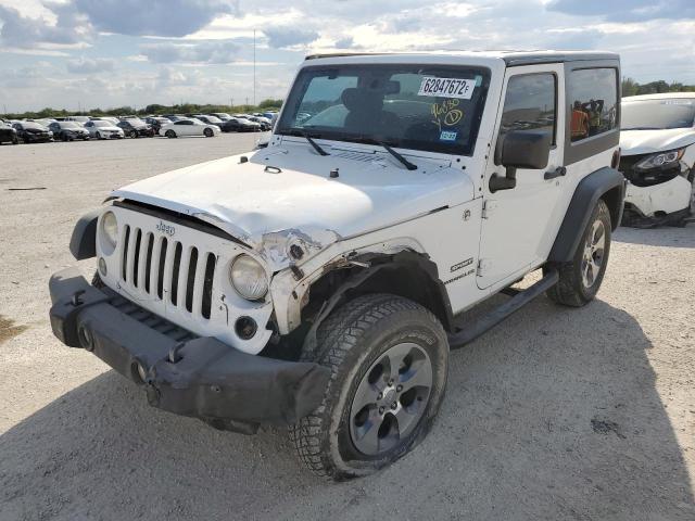 1C4AJWAG1EL187738 - 2014 JEEP WRANGLER S 白色 照片 2