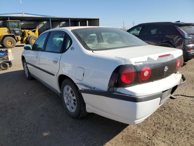 2G1WF52E749457438 - 2004 CHEVROLET IMPALA WHITE photo 3