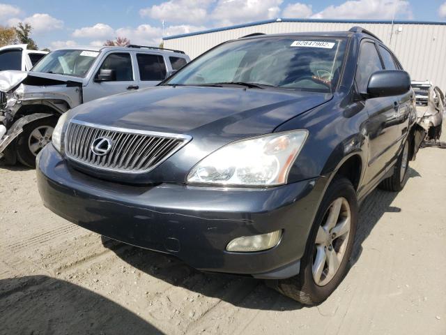 2T2GA31U35C023070 - 2005 LEXUS RX330 BLACK photo 2