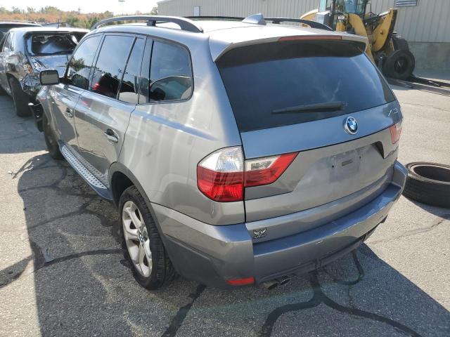 WBXPC93469WJ24988 - 2009 BMW X3 XDRIVE3 GRAY photo 3