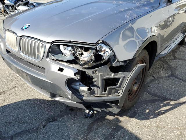 WBXPC93469WJ24988 - 2009 BMW X3 XDRIVE3 GRAY photo 9
