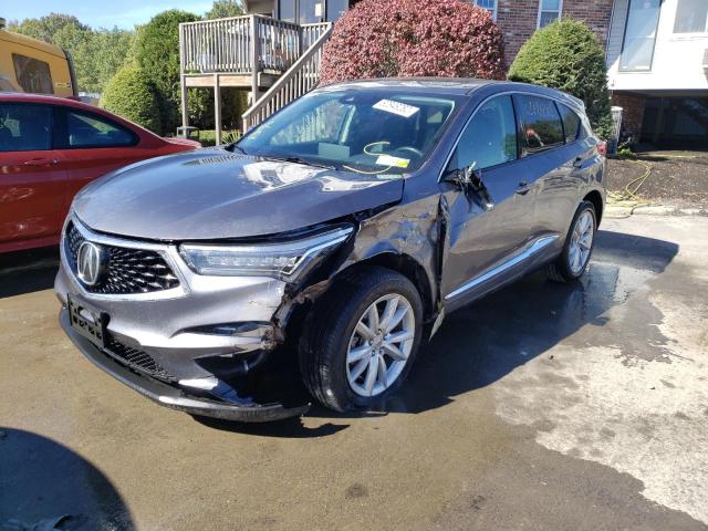 5J8TC2H39KL040241 - 2019 ACURA RDX GRAY photo 2