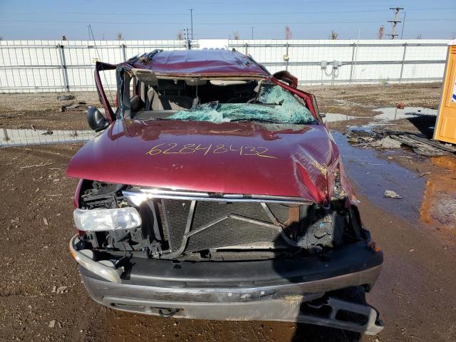 1GNFK16Z15J203875 - 2005 CHEVROLET SUBURBAN K BURGUNDY photo 9