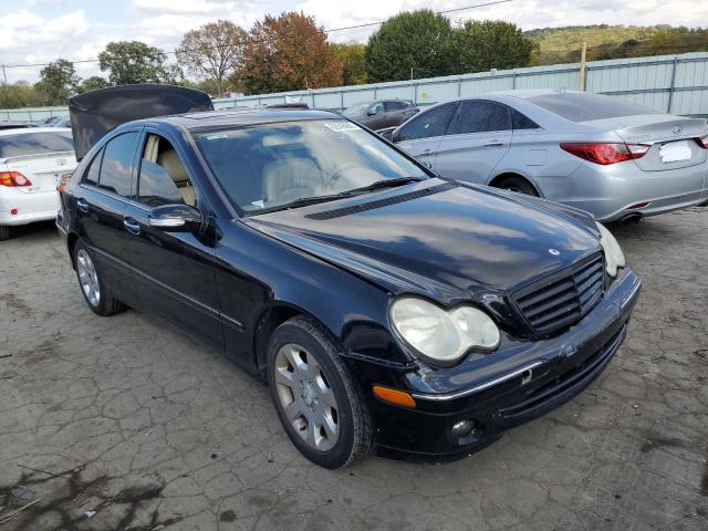 WDBRF54H26F795480 - 2006 MERCEDES-BENZ C 280 BLACK photo 1