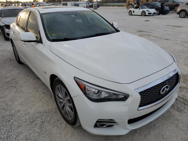 JN1EV7AP5HM736113 - 2017 INFINITI Q50 PREMIU WHITE photo 1