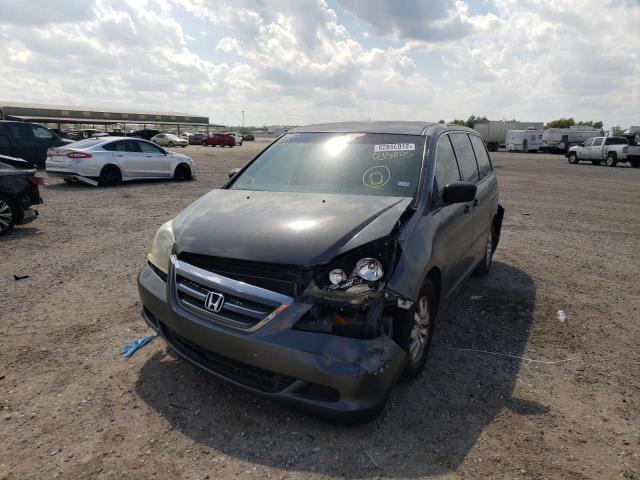 5FNRL38257B035005 - 2007 HONDA ODYSSEY LX GRAY photo 2