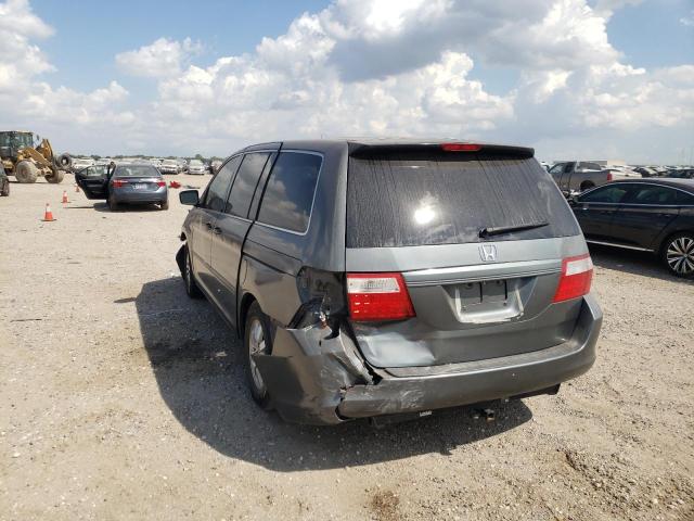 5FNRL38257B035005 - 2007 HONDA ODYSSEY LX GRAY photo 3