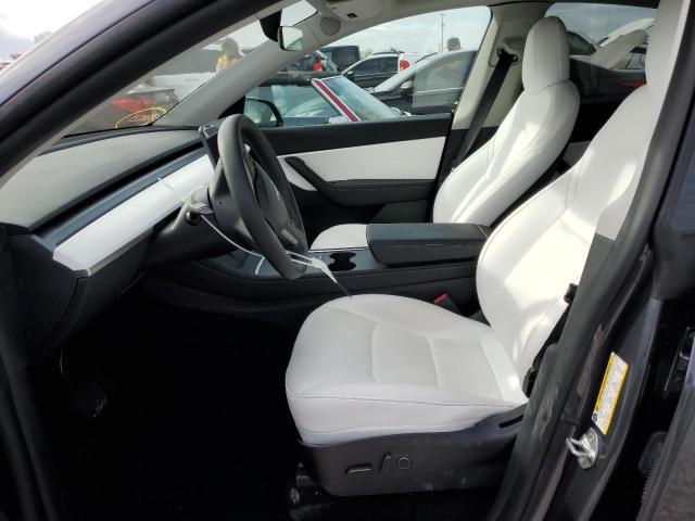 5YJYGDEE4MF228715 - 2021 TESLA MODEL Y رمادي صورة 5