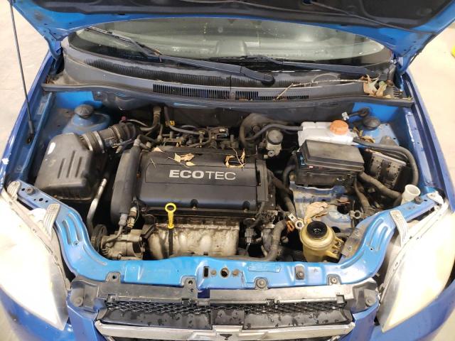 KL1TD5DE4AB102418 - 2010 CHEVROLET AVEO LS 蓝色 照片 7