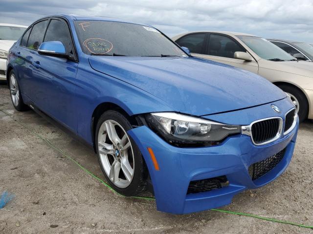 WBA3A5G50ENP27218 - 2014 BMW 328I BLUE photo 1