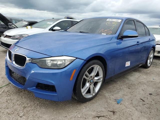 WBA3A5G50ENP27218 - 2014 BMW 328I BLUE photo 2