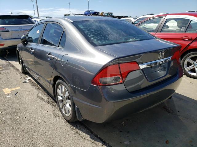 19XFA1F98AE067182 - 2010 HONDA CIVIC EXL Grafit foto 3