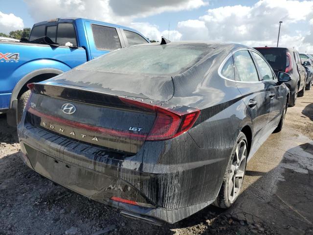 5NPEJ4J23NH138555 - 2022 HYUNDAI SONATA SEL BLACK photo 4