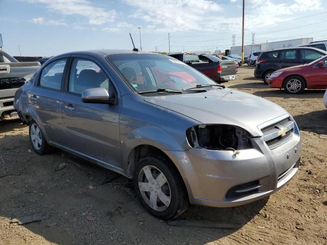 KL1TD56E59B639646 - 2009 CHEVROLET AVEO LS 灰色 照片 1