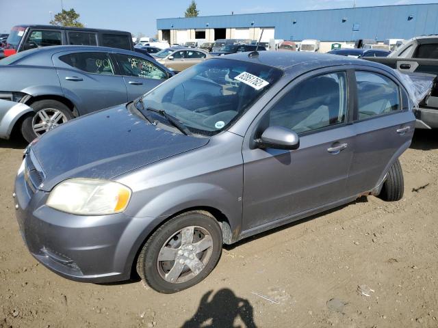 KL1TD56E59B639646 - 2009 CHEVROLET AVEO LS 灰色 照片 2