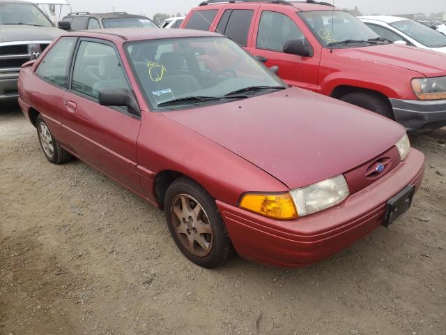 1FASP11J0TW115447 - 1996 FORD ESCORT LX MAROON photo 1