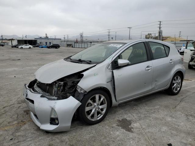 JTDKDTB39C1501053 - 2012 TOYOTA PRIUS C SILVER photo 2