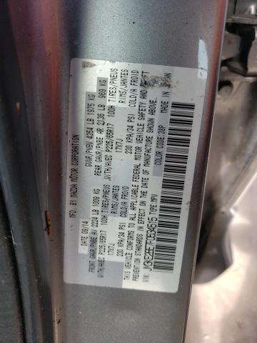 JM3KE2BE7F0534515 - 2015 MAZDA CX-5 SPORT SILVER photo 10