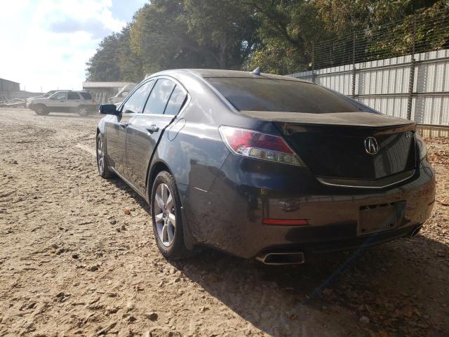19UUA8F5XDA002002 - 2013 ACURA TL TECH CHARCOAL photo 3