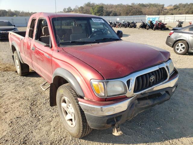 5TEWN72N92Z050914 - 2002 TOYOTA TACOMA XTR BURGUNDY photo 1