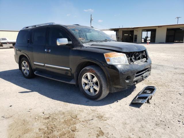 5N1AA0NC9AN620124 - 2010 NISSAN ARMADA SE BLACK photo 1