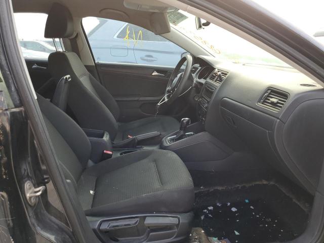 3VW2K7AJ1FM411445 - 2015 VOLKSWAGEN JETTA BASE BLACK photo 5