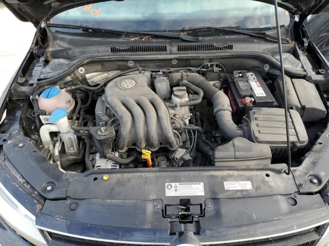 3VW2K7AJ1FM411445 - 2015 VOLKSWAGEN JETTA BASE BLACK photo 7
