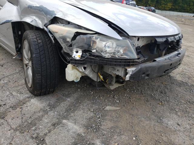 1HGCP2F82CA221956 - 2012 HONDA ACCORD EXL SILVER photo 9