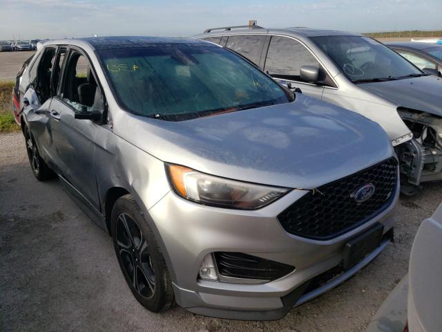 2FMPK4AP4LBB03433 - 2020 FORD EDGE ST SILVER photo 1