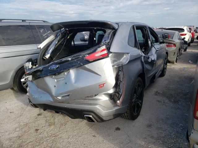 2FMPK4AP4LBB03433 - 2020 FORD EDGE ST SILVER photo 4