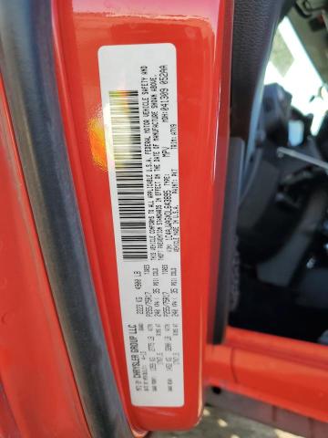 1C4AJWAGXDL643895 - 2013 JEEP WRANGLER S RED photo 10