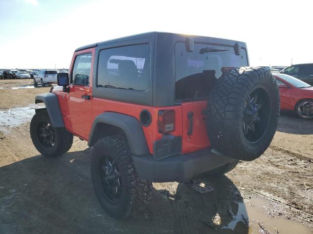 1C4AJWAGXDL643895 - 2013 JEEP WRANGLER S RED photo 3