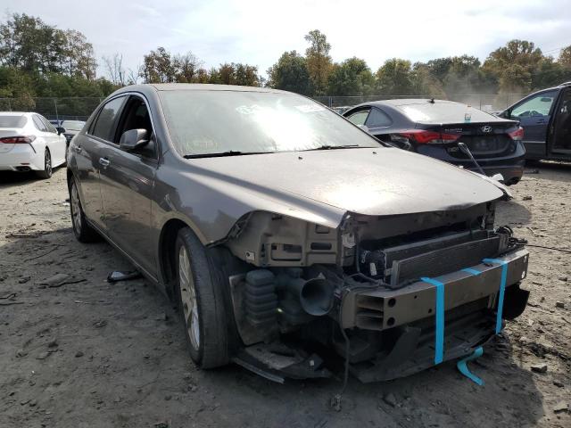 1G1ZE5E18BF361864 - 2011 CHEVROLET MALIBU LTZ ნაცრისფერი ფოტო 1