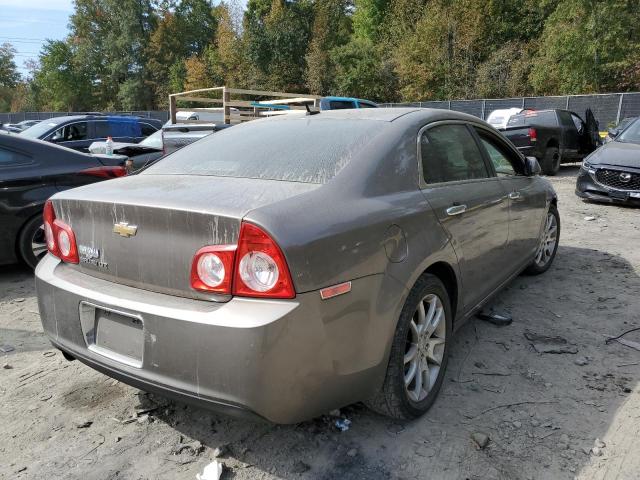 1G1ZE5E18BF361864 - 2011 CHEVROLET MALIBU LTZ ნაცრისფერი ფოტო 4
