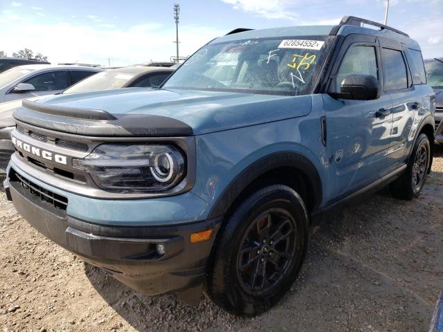 3FMCR9B60MRA93337 - 2021 FORD BRONCO SPO BLUE photo 2