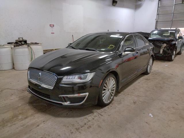 3LN6L5F98HR608652 - 2017 LINCOLN MKZ RESERV BLACK photo 2