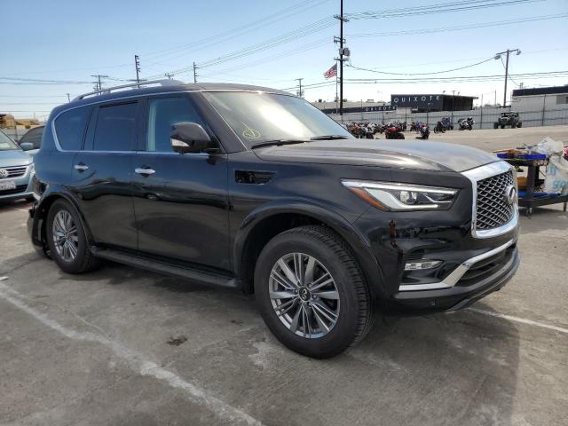 JN8AZ2AF2N9742996 - 2022 INFINITI QX80 LUXE BLACK photo 1